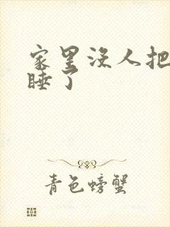 家里没人把姐给睡了