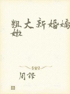 粗大新婚娇妻娇嫩