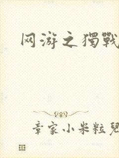 网游之独战天下