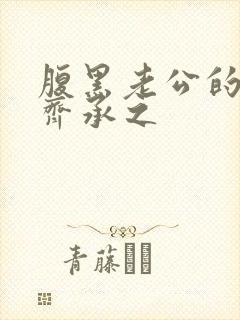 腹黑老公的宠妻齐承之