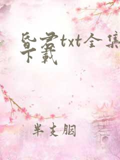 昏君txt全集下载