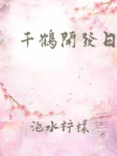 千鹤开发日记