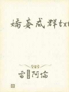 娇妾成群txt