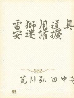 雷狮用道具玩哭安迷修扩