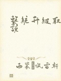 系统升级取液小说