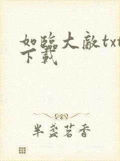 如临大敌txt下载