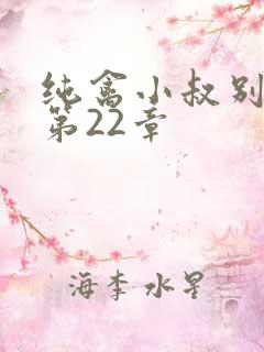 纯禽小叔别太猛第22章