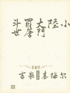 斗罗大陆小说绝世唐门