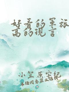好看的军旅肉质高的现言