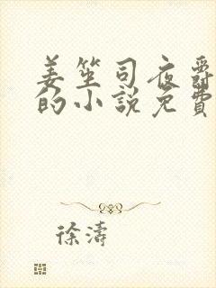 姜笙司夜爵顾念的小说免费阅读