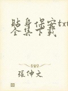 贴身保安txt全集下载