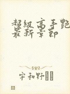 超级高手艳遇记最新章节