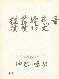 校花给我看他小积积作文