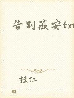 告别薇安txt