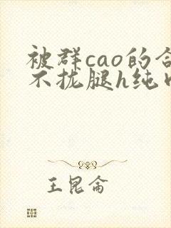 被群cao的合不拢腿h纯肉视频