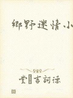 乡野迷情小村医