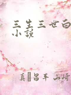 三生三世白暮泪小说