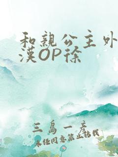 和亲公主外邦糙汉OP徐