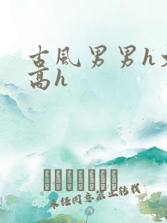 古风男男h文肉高h
