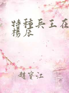 特种兵王在都市杨辰