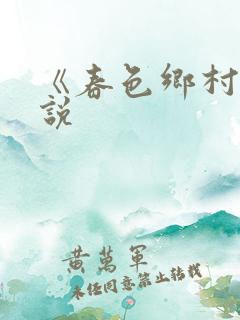 《春色乡村》小说