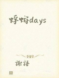 蜉蝣days