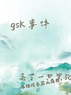 gsk事件