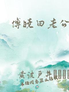 傅晓田老公是谁