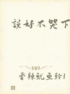 说好不哭下载