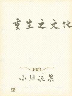 重生之文化帝国