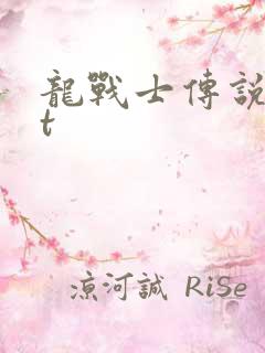 龙战士传说txt