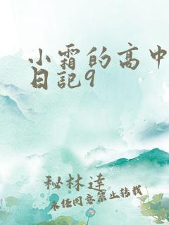 小霜的高中成长日记9