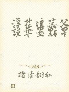 浮花浪蕊父女小说夺墨点星