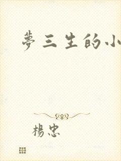 梦三生的小说