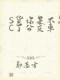 S货你是不是欠C了公交车