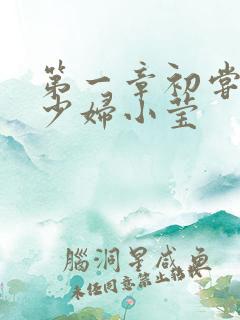 第一章初尝禁果少妇小莹