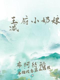 王府小奶娘未删减