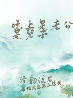 晚上是老公白天是儿子