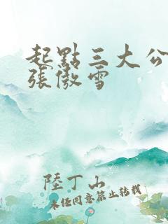 起点三大公交车张傲雪