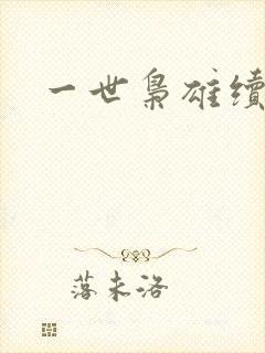 一世枭雄续集