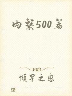 肉系500篇