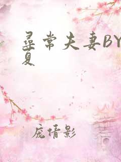 寻常夫妻BY写夏