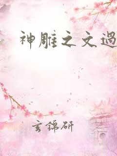 神雕之文过饰非