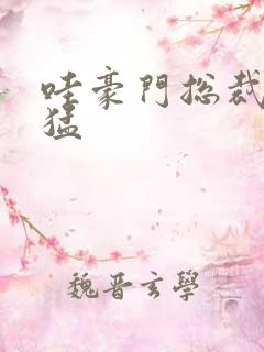 哇豪门总裁真凶猛