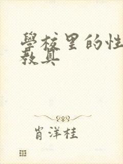 学校里的性教学教具