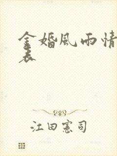 金婚风雨情演员表