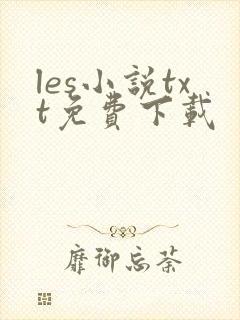 les小说txt免费下载