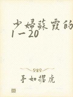 少妇苏霞的沉沦1一20