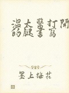 温太医打开眉庄的腿书写