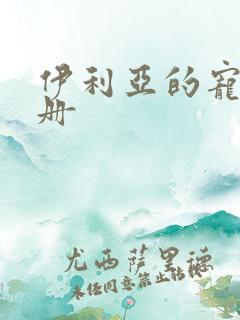 伊利亚的宠物手册